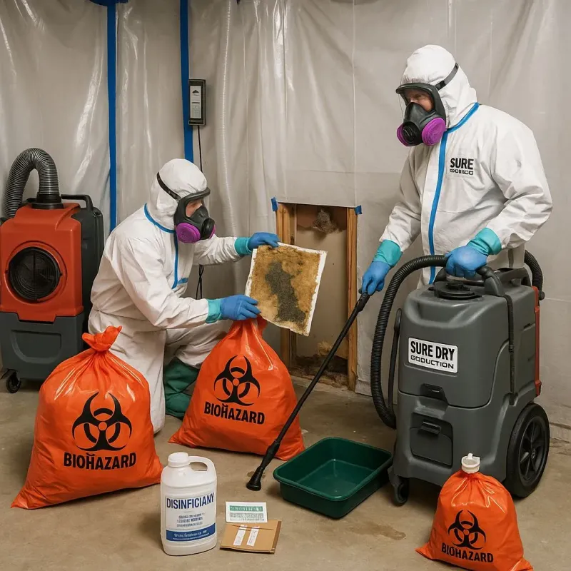 Contaminated Water Handling Protocols process in Weston Lakes, TX